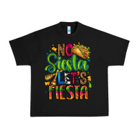 Black no siesta lets fiesta Urban Heavy Tee - CTS Tumbler Store