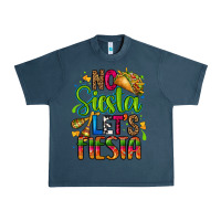 Midnight Navy no siesta lets fiesta Urban Heavy Tee - CTS Tumbler Store