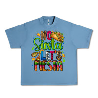 Pebble Blue no siesta lets fiesta Urban Heavy Tee - CTS Tumbler Store