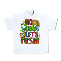 White no siesta lets fiesta Urban Heavy Tee - CTS Tumbler Store