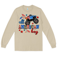 All American Boy  Monsterr Truck Long Sleeve Tee | Teevron