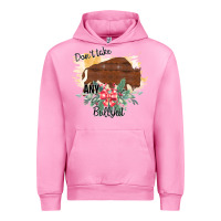 Fuchsia Pink Take No Bull Floral Rodeo Urban Hoodie - Bettercallsaul