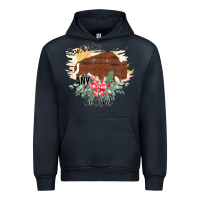 Navy Take No Bull Floral Rodeo Urban Hoodie - Bettercallsaul