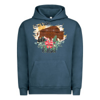 Pigment Midnight Navy Take No Bull Floral Rodeo Urban Hoodie - Bettercallsaul
