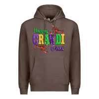 Coffee happy mardi gras with lobster Premium Hoodie - AdoDesignShop