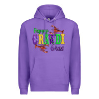 Purple happy mardi gras with lobster Premium Hoodie - AdoDesignShop
