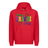 Red happy mardi gras with lobster Premium Hoodie - AdoDesignShop