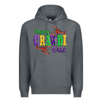 Rock happy mardi gras with lobster Premium Hoodie - AdoDesignShop