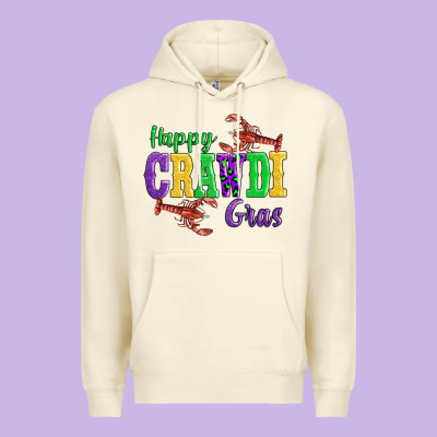 Happy Mardi Gras With Lobster Premium Hoodie Designed By Adodesignshop