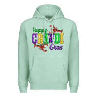 Seafoam happy mardi gras with lobster Premium Hoodie - AdoDesignShop