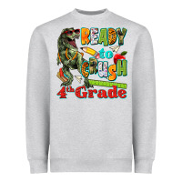 Ready To Crush Fourth Grade Heavyweight Sweatshirt | Teevron