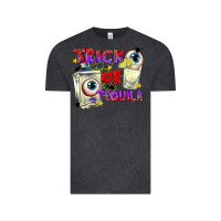 Vintage Black Trick or Tequila Vintage Tee - texasbilliewilder