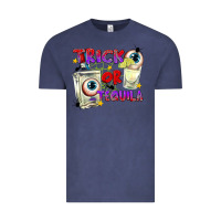 Vintage Denim Trick or Tequila Vintage Tee - texasbilliewilder
