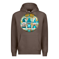 Coffee Winter Gnomies Ornament Premium Hoodie - BundleAndBundleShop