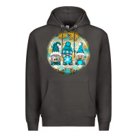 Smoke Winter Gnomies Ornament Premium Hoodie - BundleAndBundleShop