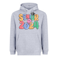 Heather Grey senior 2024 Heavyweight Hoodie - MaliasSmallBusiness