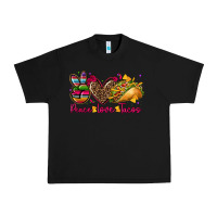 Black peace love tacos Urban Heavy Tee - CTS Tumbler Store