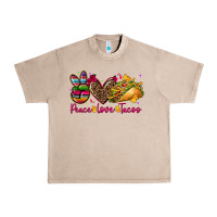 French Oak peace love tacos Urban Heavy Tee - CTS Tumbler Store