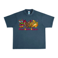 Midnight Navy peace love tacos Urban Heavy Tee - CTS Tumbler Store