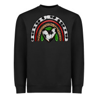 Black soccer rainbow Heavyweight Sweatshirt - Zillion Design Studio