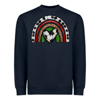 Navy soccer rainbow Heavyweight Sweatshirt - Zillion Design Studio