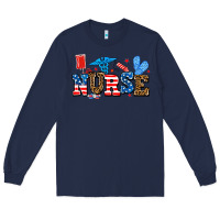 Navy usa nurse Long Sleeve Tee - AdoDesignShop