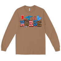 Toasted Coconut usa nurse Long Sleeve Tee - AdoDesignShop