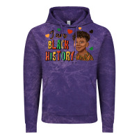Cloud Purple i am black history afro black boy child juneteenth Vintage Hoodie - texasbilliewilder