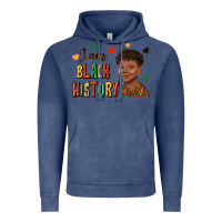 Vintage Denim i am black history afro black boy child juneteenth Vintage Hoodie - texasbilliewilder