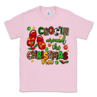 Bubblegum Pink Croc'in around the christmas tree Classic Tee - AdoDesignShop