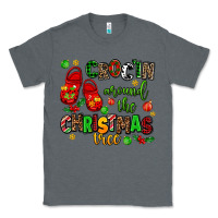 Charcoal Heather Croc'in around the christmas tree Classic Tee - AdoDesignShop