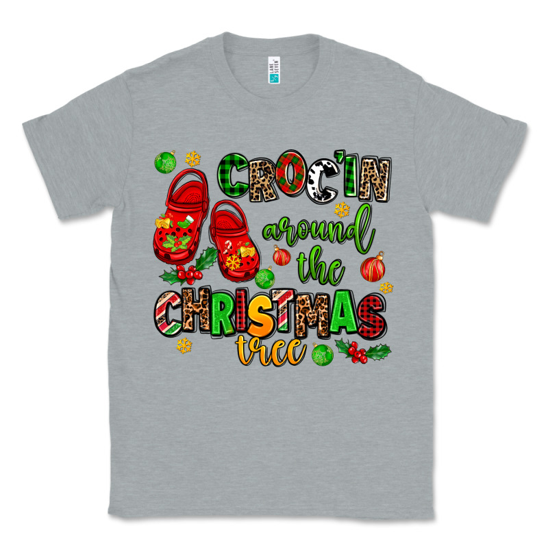Croc'in Around The Christmas Tree Classic Tee by AdoDesignShop | Teevron