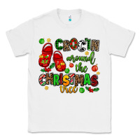 White Croc'in around the christmas tree Classic Tee - AdoDesignShop
