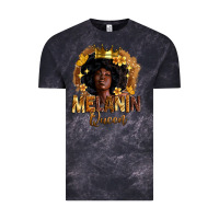Cloud Black melanin queen Vintage Tee - Zillion Design Studio