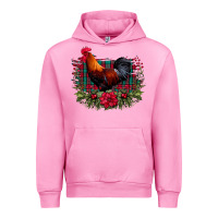 Fuchsia Pink Farm Cock Urban Hoodie - Bettercallsaul