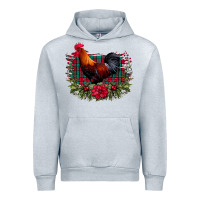 Heather Grey Farm Cock Urban Hoodie - Bettercallsaul