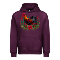 Mauve Wine Farm Cock Urban Hoodie - Bettercallsaul