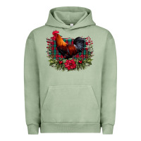 Pigment Oil Green Farm Cock Urban Hoodie - Bettercallsaul