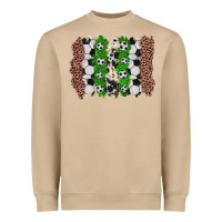 Soccer Brushstroke Heavyweight Sweatshirt | Teevron