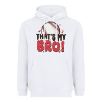 White that's my bro Heavyweight Hoodie - MaliasSmallBusiness