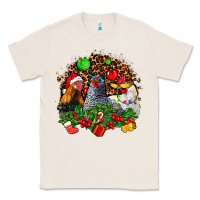 Natural Christmas party and chickens Classic Tee - AdoDesignShop
