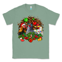 Sage Christmas party and chickens Classic Tee - AdoDesignShop