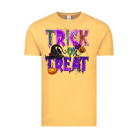 Vintage Mustard Trick or Treat Vintage Tee - texasbilliewilder