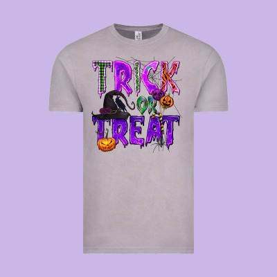 Trick Or Treat Vintage Tee Designed By Texasbilliewilder