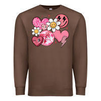 Chestnut retro valentines day Premium Sweatshirt - MaliasSmallBusiness