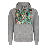 Cloud Rock cowhide bull skull Vintage Hoodie - Zillion Design Studio