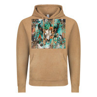 Vintage Camel cowhide bull skull Vintage Hoodie - Zillion Design Studio