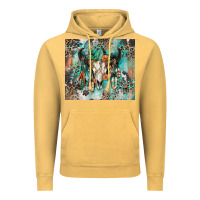 Vintage Mustard cowhide bull skull Vintage Hoodie - Zillion Design Studio