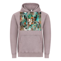 Vintage Zinc cowhide bull skull Vintage Hoodie - Zillion Design Studio