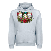 Heather Grey Christmas Gnomes Urban Hoodie - Bettercallsaul